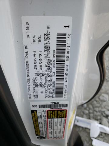 5TFSZ5AN8KX211981 - 2019 TOYOTA TACOMA ACCESS CAB Ақ фото 13