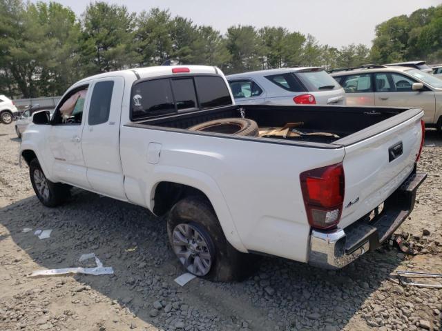 5TFSZ5AN8KX211981 - 2019 TOYOTA TACOMA ACCESS CAB WHITE photo 2