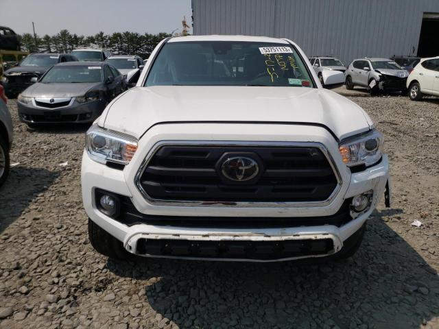 5TFSZ5AN8KX211981 - 2019 TOYOTA TACOMA ACCESS CAB WHITE photo 5