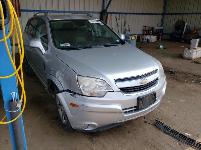 3GNAL3EK1DS560560 - 2013 CHEVROLET CAPTIVA LT SILVER photo 4