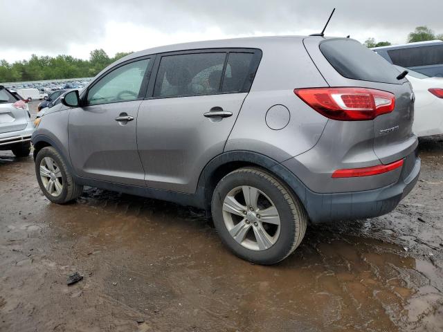 KNDPB3A21D7479858 - 2013 KIA SPORTAGE BASE GRAY photo 2