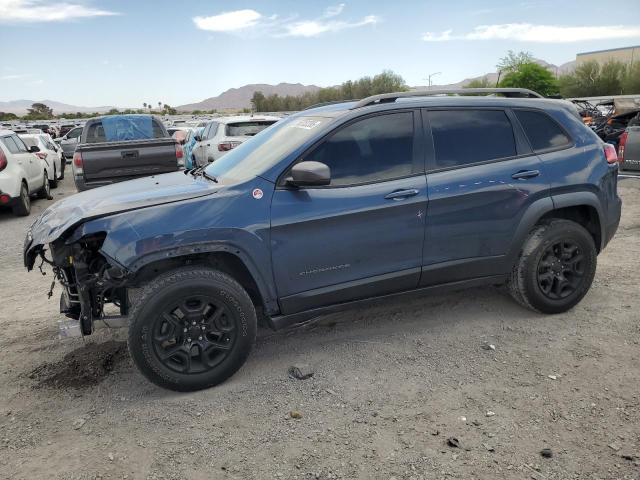 1C4PJMBX7KD441911 - 2019 JEEP CHEROKEE TRAILHAWK BLUE photo 1