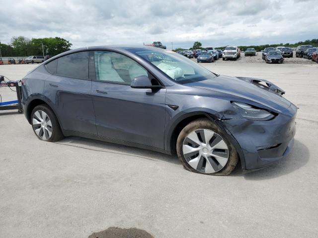 7SAYGDEE2PF835655 - 2023 TESLA MODEL Y GRAY photo 4