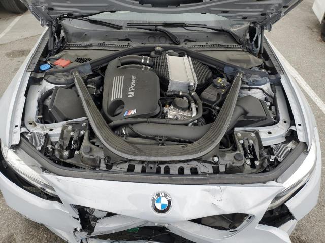 WBS2U7C05M7J62987 - 2021 BMW M2 COMPETITION SILVER photo 11