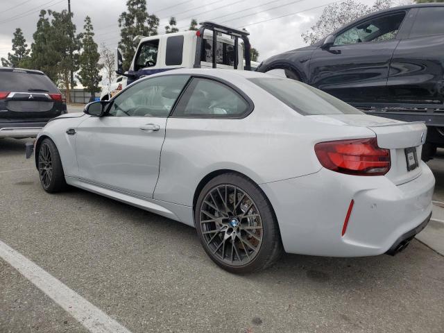WBS2U7C05M7J62987 - 2021 BMW M2 COMPETITION SILVER photo 2