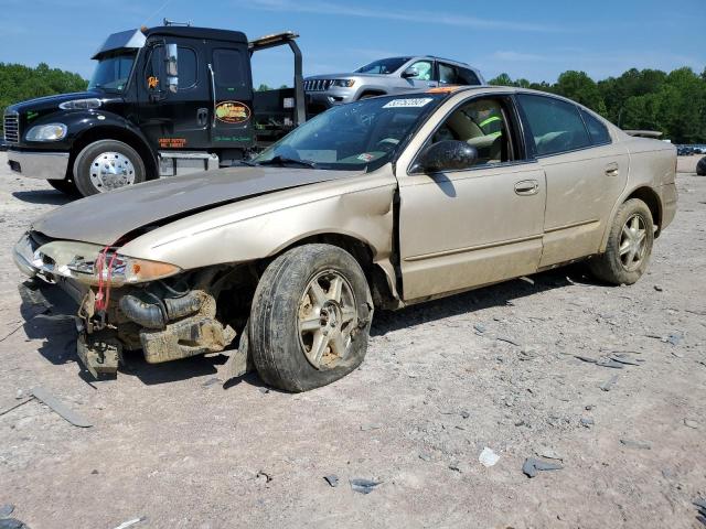 1G3NL52F34C155092 - 2004 OLDSMOBILE ALERO GL GOLD photo 1