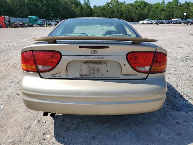 1G3NL52F34C155092 - 2004 OLDSMOBILE ALERO GL GOLD photo 6