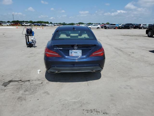 WDDSJ4EB4JN637135 - 2018 MERCEDES-BENZ CLA 250 BLUE photo 6