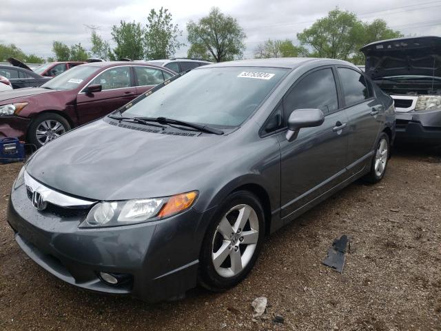 19XFA1F61BE037335 - 2011 HONDA CIVIC LX-S Մոխրագույն լուսանկար 1