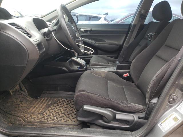 19XFA1F61BE037335 - 2011 HONDA CIVIC LX-S Մոխրագույն լուսանկար 7