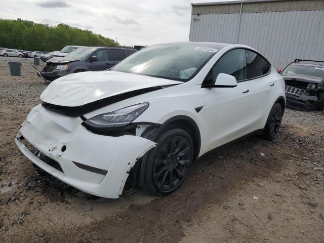 7SAYGDEE2NA014081 - 2022 TESLA MODEL Y WHITE photo 1