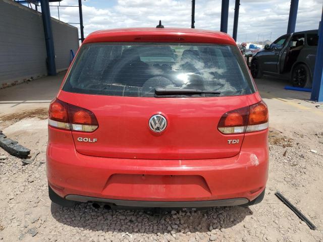 WVWBM7AJ4CW075072 - 2012 VOLKSWAGEN GOLF Կարմիր լուսանկար 6
