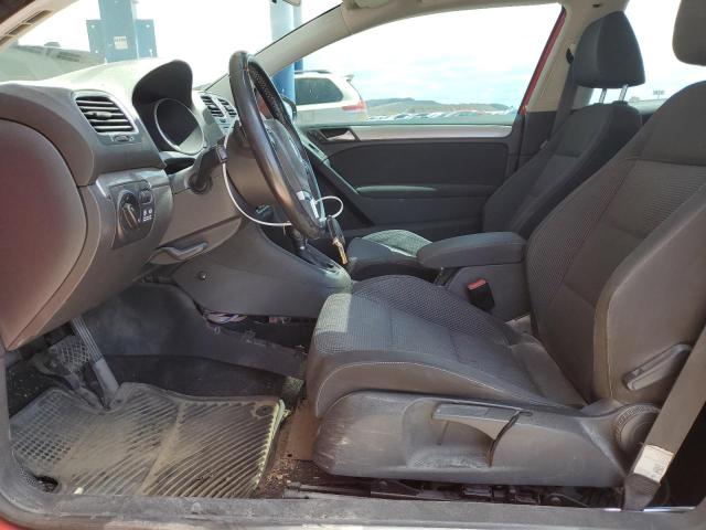 WVWBM7AJ4CW075072 - 2012 VOLKSWAGEN GOLF Կարմիր լուսանկար 7