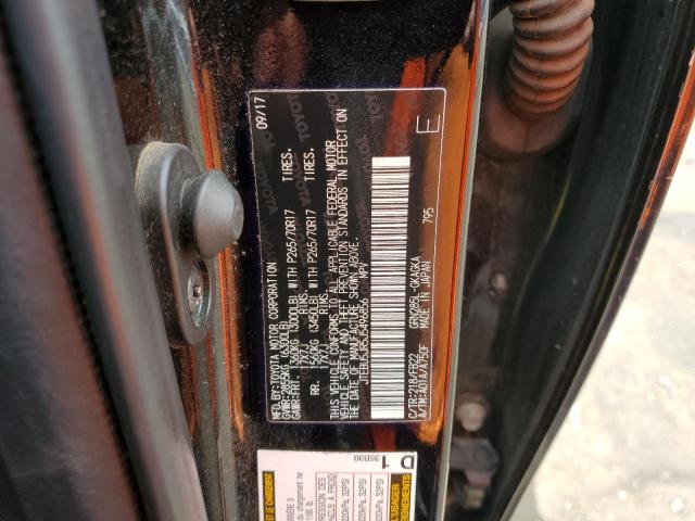 JTEBU5JR5J5496856 - 2018 TOYOTA 4RUNNER SR5/SR5 PREMIUM 黑色 照片 12