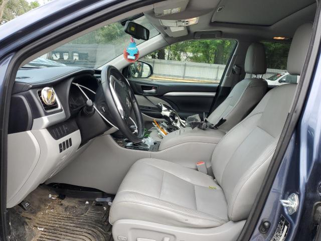 5TDKKRFH5FS079997 - 2015 TOYOTA HIGHLANDER XLE Mavi foto 7