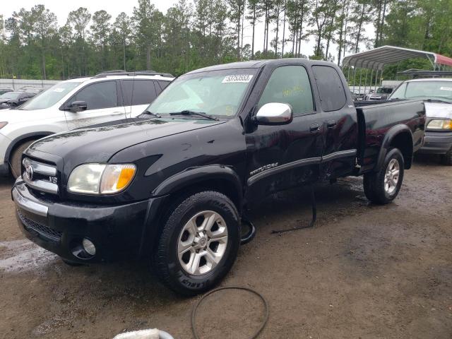 5TBBT44194S450008 - 2004 TOYOTA TUNDRA ACCESS CAB SR5 BLACK photo 1