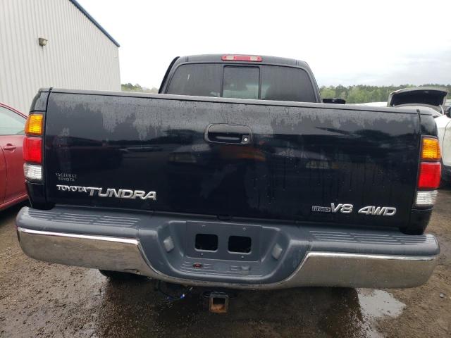 5TBBT44194S450008 - 2004 TOYOTA TUNDRA ACCESS CAB SR5 BLACK photo 6