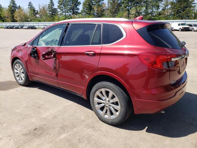 LRBFX2SA0JD116184 - 2018 BUICK ENVISION ESSENCE Կարմիր լուսանկար 2