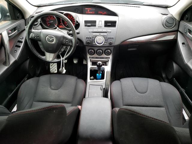 JM1BL1H39A1341039 - 2010 MAZDA SPEED 3 შავი ფოტო 8