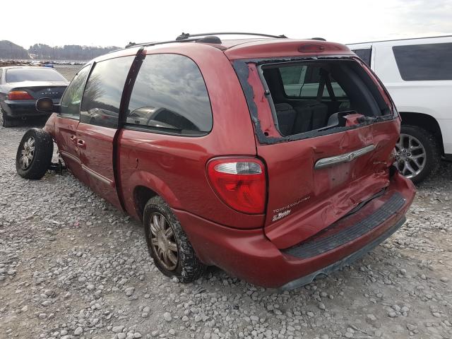 2C8GP54L65R113202 - 2005 CHRYSLER TOWN & COU TOURING 红色 照片 3