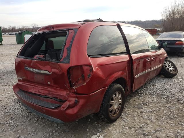 2C8GP54L65R113202 - 2005 CHRYSLER TOWN & COU TOURING 红色 照片 4