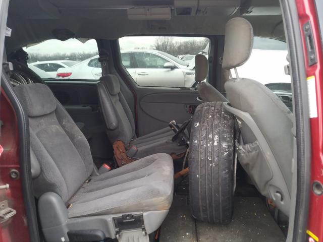 2C8GP54L65R113202 - 2005 CHRYSLER TOWN & COU TOURING 红色 照片 6