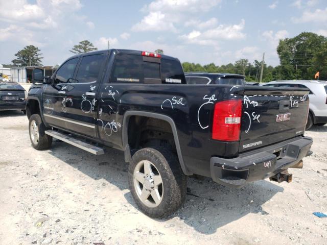 1GT120E82FF173585 - 2015 GMC SIERRA K2500 DENALI BLACK photo 2