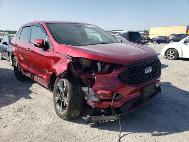 2FMPK4AP7KBC35844 - 2019 FORD EDGE ST RED photo 4