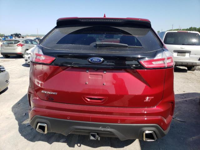 2FMPK4AP7KBC35844 - 2019 FORD EDGE ST RED photo 6