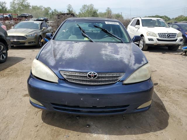 4T1BE30K53U208414 - 2003 TOYOTA CAMRY LE BLUE photo 5