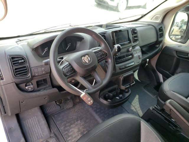 3C6LRVDG4NE102964 - 2022 RAM PROMASTER 2500 HIGH ვერცხლისფერი ფოტო 8