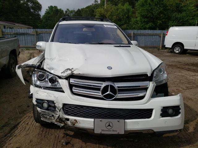 4JGBF71E88A423338 - 2008 MERCEDES-BENZ GL 450 4MATIC WHITE photo 5