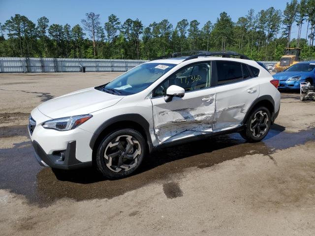 JF2GTHNC2M8267513 - 2021 SUBARU CROSSTREK LIMITED WHITE photo 1