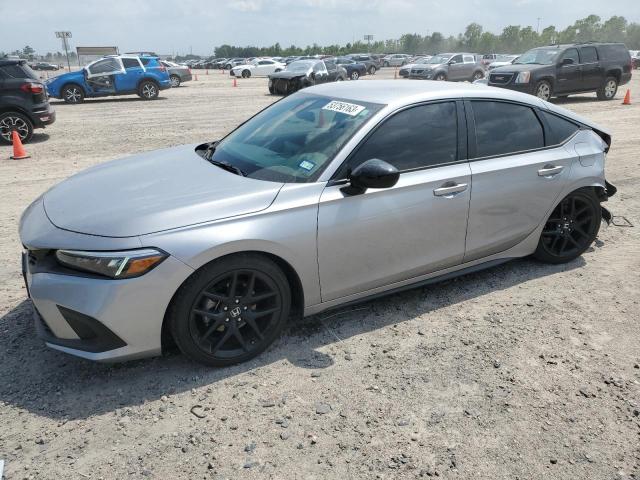 19XFL2H86NE001336 - 2022 HONDA CIVIC SPORT 银色 照片 1