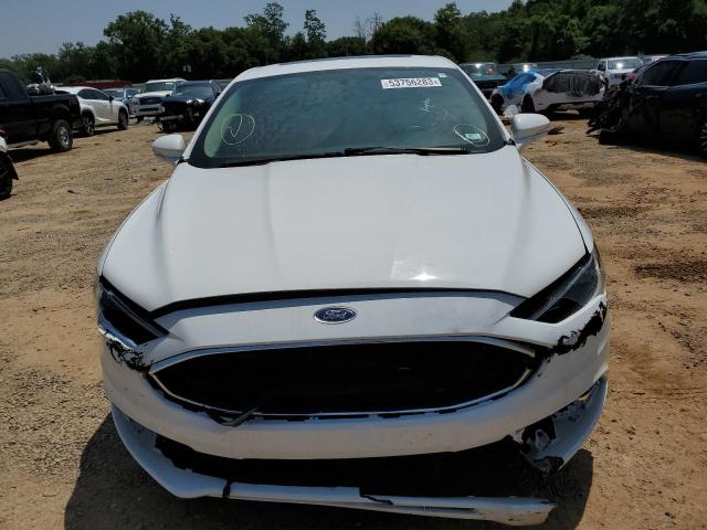 3FA6P0D90JR128342 - 2018 FORD FUSION TITANIUM/PLATINUM WHITE photo 5