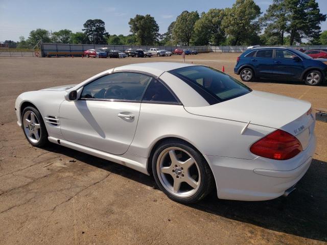 WDBSK75F33F060315 - 2003 MERCEDES-BENZ SL 500R თეთრი ფოტო 2