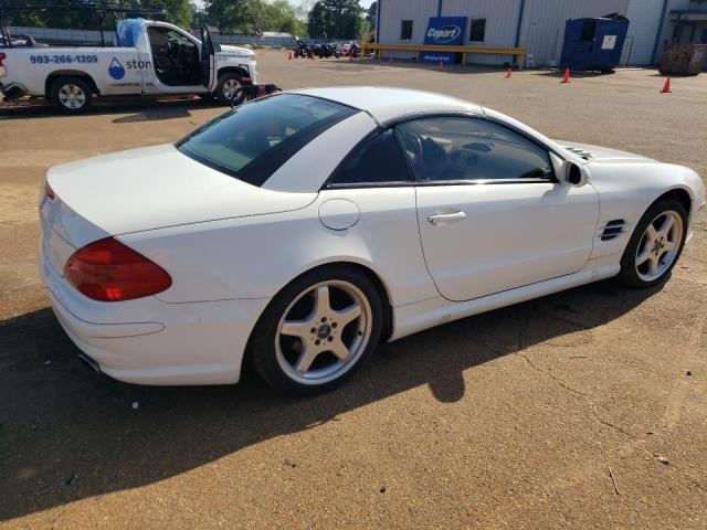WDBSK75F33F060315 - 2003 MERCEDES-BENZ SL 500R თეთრი ფოტო 3