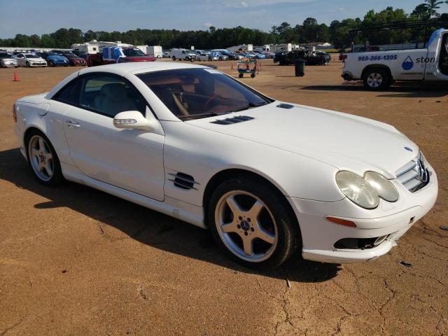 WDBSK75F33F060315 - 2003 MERCEDES-BENZ SL 500R თეთრი ფოტო 4