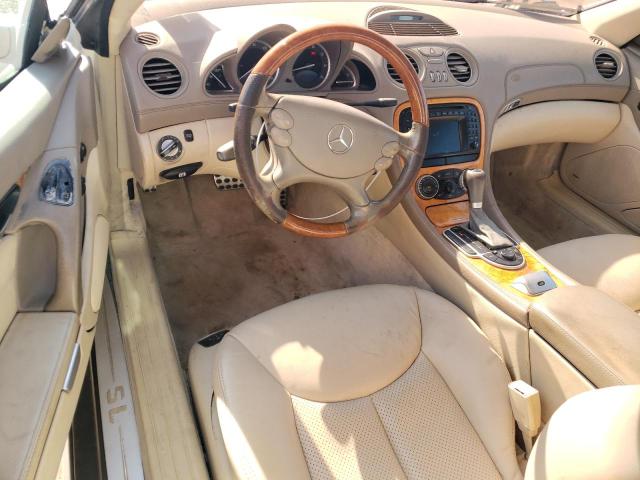 WDBSK75F33F060315 - 2003 MERCEDES-BENZ SL 500R თეთრი ფოტო 8