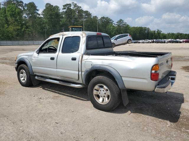 5TEGN92N43Z161517 - 2003 TOYOTA TACOMA DOUBLE CAB PRERUNNER SILVER photo 2