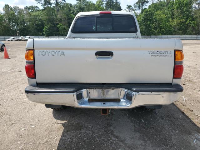 5TEGN92N43Z161517 - 2003 TOYOTA TACOMA DOUBLE CAB PRERUNNER SILVER photo 6