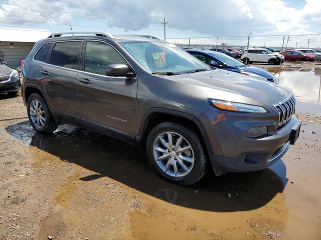 1C4PJMDB6JD578483 - 2018 JEEP CHEROKEE LIMITED GRAY photo 4