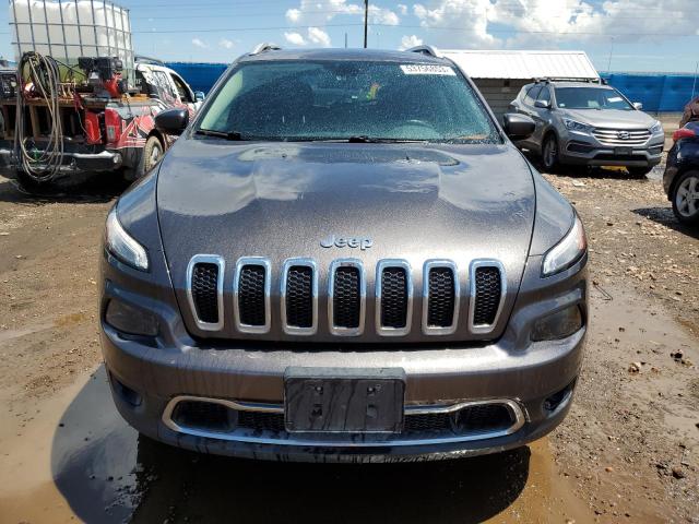 1C4PJMDB6JD578483 - 2018 JEEP CHEROKEE LIMITED GRAY photo 5