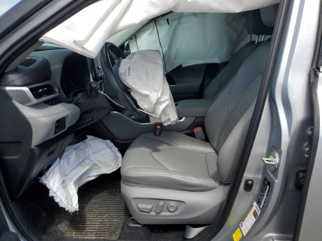 5TDHZRBHXLS031953 - 2020 TOYOTA HIGHLANDER XLE 银色 照片 7
