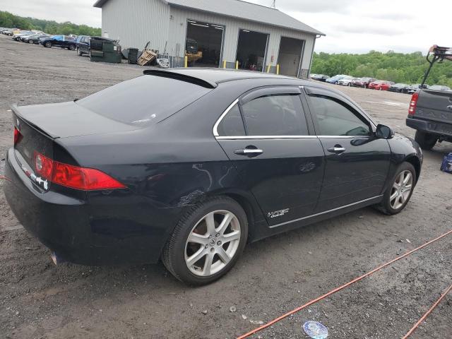 JH4CL96804C005093 - 2004 ACURA TSX BLACK photo 3