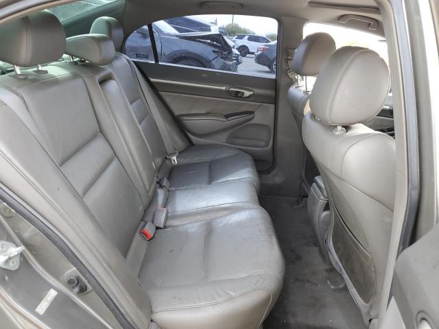 2HGFA16928H348149 - 2008 HONDA CIVIC EXL GREEN photo 10