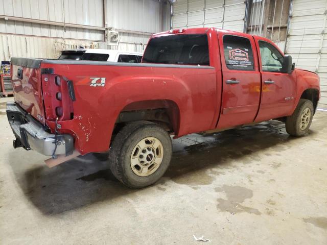 1GT120CG3BF159330 - 2011 GMC SIERRA K2500 SLE RED photo 3