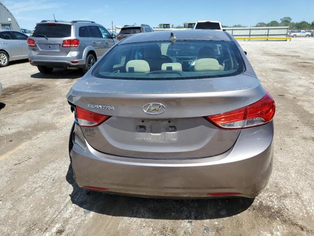 5NPDH4AE0DH223241 - 2013 HYUNDAI ELANTRA GLS GOLD photo 6