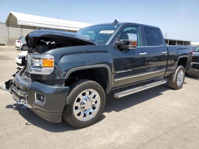 1GT12UEY9JF100617 - 2018 GMC SIERRA K2500 DENALI GRAY photo 1