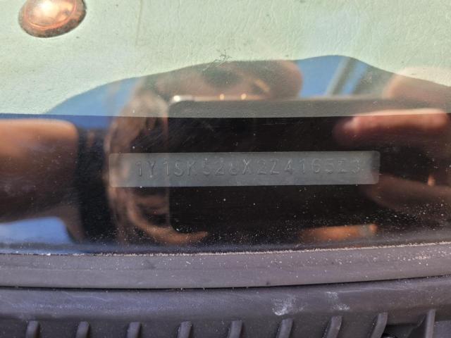 1Y1SK528X2Z416523 - 2002 CHEVROLET GEO PRIZM BASE BLACK photo 10